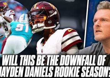 Could This Be The Downfall Of Jayden Daniels’ Rookie Season? | Pat McAfee Show Could This Be The Downfall Of Jayden Daniels’ Rookie Season? | Pat McAfee Show