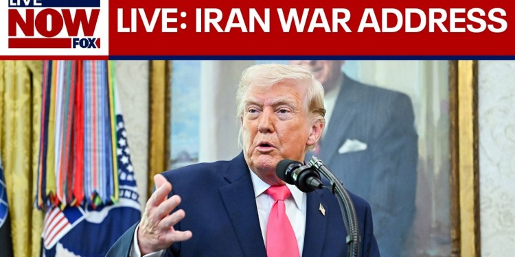 LIVE: President Trump addresses nation on Iran 9 ET LIVE: President Trump addresses nation on Iran 9 ET