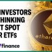 Spot ether ETF is a diversification opportunity: Expert Spot ether ETF is a diversification opportunity: Expert