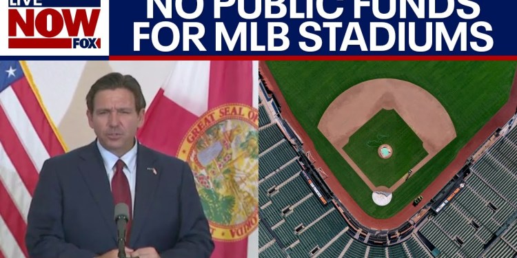 DeSantis: NO tax payer funds for MLB stadium, private universities DeSantis: NO tax payer funds for MLB stadium, private universities