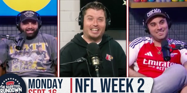 The Bears Are Going To Ruin Caleb Williams – Barstool Rundown – September 16th, 2024 The Bears Are Going To Ruin Caleb Williams – Barstool Rundown – September 16th, 2024