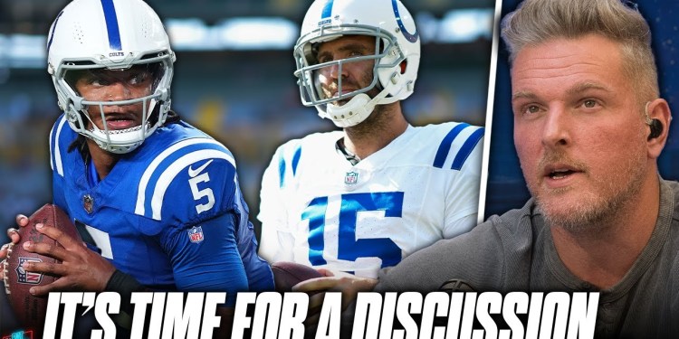 Should The Colts Stick With Joe Flacco Over Anthony Richardson? | Pat McAfee Reacts Should The Colts Stick With Joe Flacco Over Anthony Richardson? | Pat McAfee Reacts