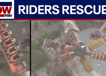 Riders rescued after being stuck on Knott’s Berry Farm roller coaster for 2 hours | LiveNOW from FOX Riders rescued after being stuck on Knott’s Berry Farm roller coaster for 2 hours | LiveNOW from FOX