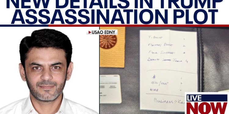 Trump assassination plot foiled, suspect has ties to Iran | LiveNOW from FOX Trump assassination plot foiled, suspect has ties to Iran | LiveNOW from FOX