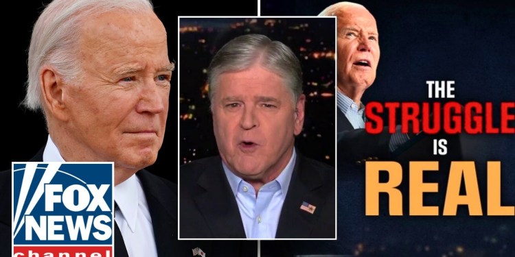 Someone tell me who was in charge during Biden’s presidency, because it wasn’t Joe: Hannity Someone tell me who was in charge during Biden’s presidency, because it wasn’t Joe: Hannity
