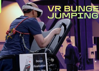 Trying VR Bungee Jumping and the Future of Augmented Reality Trying VR Bungee Jumping and the Future of Augmented Reality