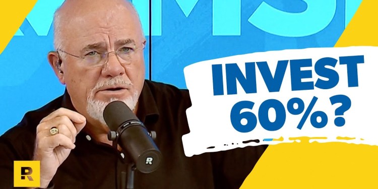 Is 60% Too Much To Be Investing? Is 60% Too Much To Be Investing?