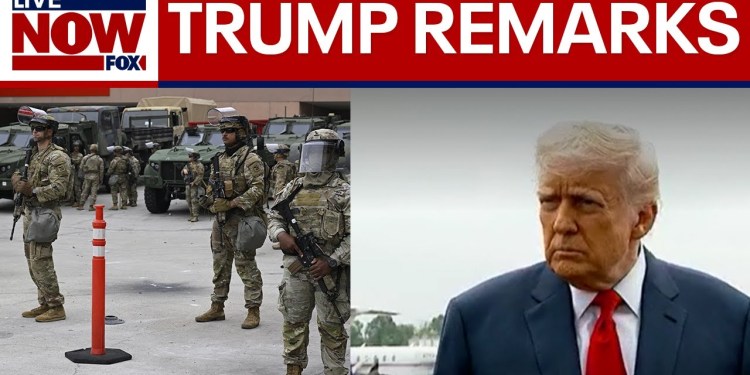 President Trump says he won’t let country be ‘torn apart’ amid anti-ICE protests in California President Trump says he won’t let country be ‘torn apart’ amid anti-ICE protests in California