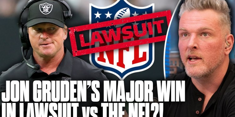 Jon Gruden Scored MASSIVE Win In Lawsuit Against NFL | Pat McAfee Show Jon Gruden Scored MASSIVE Win In Lawsuit Against NFL | Pat McAfee Show