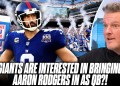 How Real Could Aaron Rodgers To The Giants Be In 2025? | Pat McAfee Reacts How Real Could Aaron Rodgers To The Giants Be In 2025? | Pat McAfee Reacts