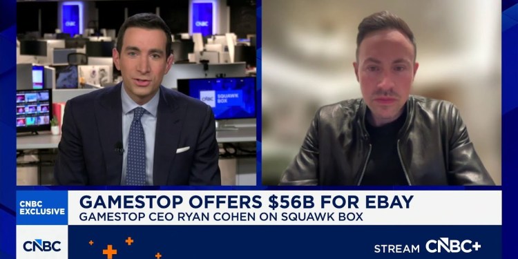 GameStop CEO Ryan Cohen B eBay offer: ‘An opportunity to build a much larger business’ GameStop CEO Ryan Cohen B eBay offer: ‘An opportunity to build a much larger business’