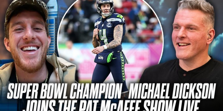 Super Bowl Champion Michael Dickson Joins The Pat McAfee Show Super Bowl Champion Michael Dickson Joins The Pat McAfee Show