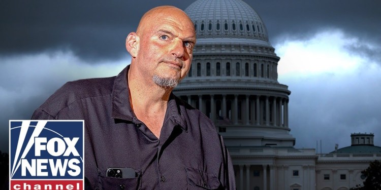 SEE IT: Fetterman shares pic of bloody face after taking a fall SEE IT: Fetterman shares pic of bloody face after taking a fall