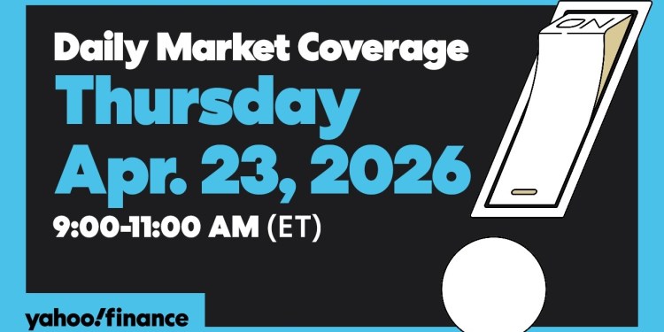 Dow, S&P 500, and Nasdaq slide as oil rises amid Hormuz standoff, Apr. 23, 2026 | Yahoo Finance Live Dow, S&P 500, and Nasdaq slide as oil rises amid Hormuz standoff, Apr. 23, 2026 | Yahoo Finance Live