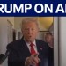 Trump speaks aboard Air Force One en route to Florida Trump speaks aboard Air Force One en route to Florida