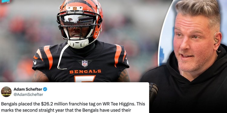 Bengals Franchise Tag Tee Higgins For 2nd Straight Year, New Contract Delayed Again | Pat McAfee Bengals Franchise Tag Tee Higgins For 2nd Straight Year, New Contract Delayed Again | Pat McAfee