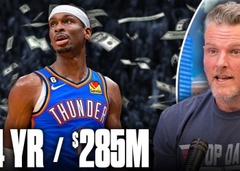 Shai Gilgeous-Alexander Breaks The Bank; Highest Paid US Athlete Of All Time?! | Pat McAfee Show Shai Gilgeous-Alexander Breaks The Bank; Highest Paid US Athlete Of All Time?! | Pat McAfee Show