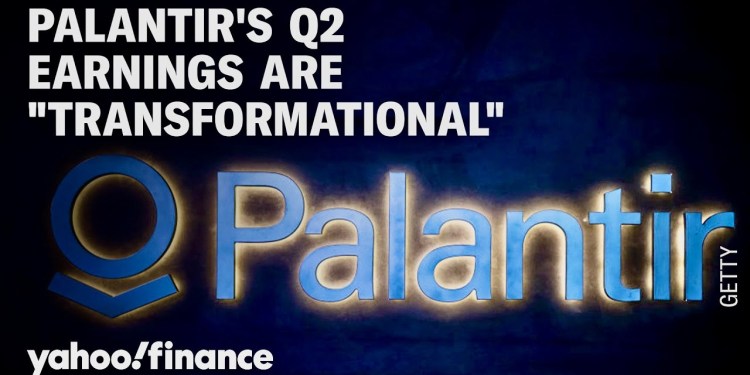 Palantir’s Q2 earnings report was a ‘blowout across the board,’ Dan Ives says Palantir’s Q2 earnings report was a ‘blowout across the board,’ Dan Ives says