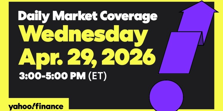 Yahoo Finance Live: Stocks slip ahead of Mag 7 earnings, Fed Chair Powell – Apr. 29, 2026 Yahoo Finance Live: Stocks slip ahead of Mag 7 earnings, Fed Chair Powell – Apr. 29, 2026