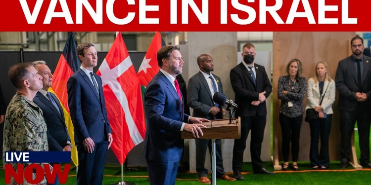 VP Vance speaks amid Israel ceasefire VP Vance speaks amid Israel ceasefire