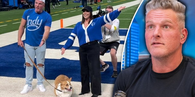 Pat McAfee’s Corgi, Chuck, Competed At An NFL Game?! Pat McAfee’s Corgi, Chuck, Competed At An NFL Game?!
