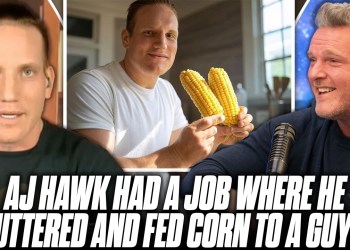 AJ Hawk’s Questionable Relationship With A Man He Fed Corn To… | Pat McAfee Show AJ Hawk’s Questionable Relationship With A Man He Fed Corn To… | Pat McAfee Show