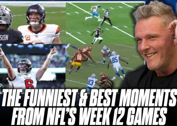 The Best & Funniest Moments From NFL Week 12 That Show Why We Love Football | Pat McAfee Show The Best & Funniest Moments From NFL Week 12 That Show Why We Love Football | Pat McAfee Show