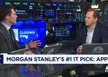 Morgan Stanley’s top pick: Apple Morgan Stanley’s top pick: Apple