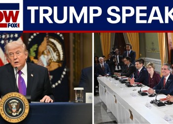 President Trump hosts tech leaders as Iran tensions rise President Trump hosts tech leaders as Iran tensions rise