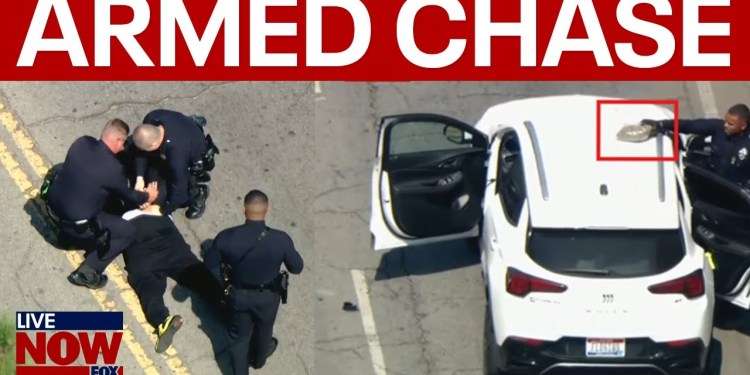 WATCH: Armed & dangerous suspect takes LAPD on high-speed chase WATCH: Armed & dangerous suspect takes LAPD on high-speed chase