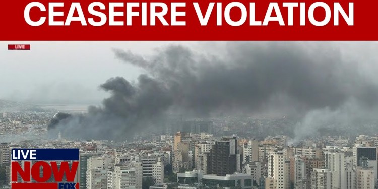 IDF: Hezbollah violates ceasefire agreement, Israel fires warning shots | LiveNOW from FOX IDF: Hezbollah violates ceasefire agreement, Israel fires warning shots | LiveNOW from FOX