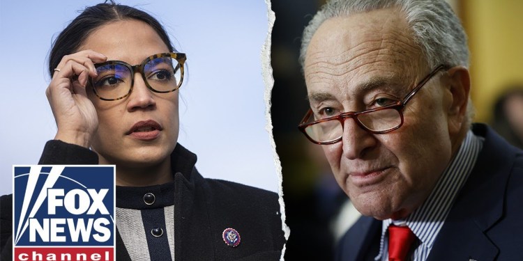 Schumer is ‘AFRAID of AOC’, accused of holding country ‘hostage’ Schumer is ‘AFRAID of AOC’, accused of holding country ‘hostage’