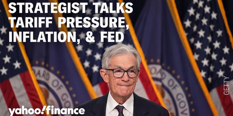 Investors should expect some upward pressure from the tariffs, strategist says Investors should expect some upward pressure from the tariffs, strategist says