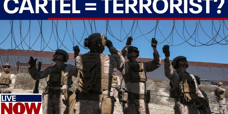 Cartels to be designated terrorist organizations by Trump administration | LiveNOW from FOX Cartels to be designated terrorist organizations by Trump administration | LiveNOW from FOX