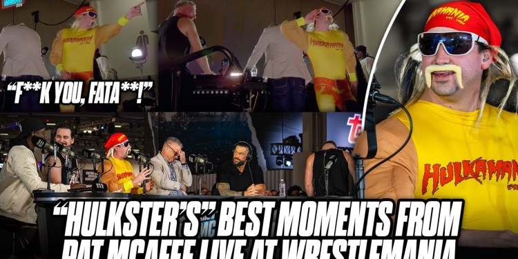Hulkster’s Best Moments From The Pat McAfee Show At WrestleMania Hulkster’s Best Moments From The Pat McAfee Show At WrestleMania