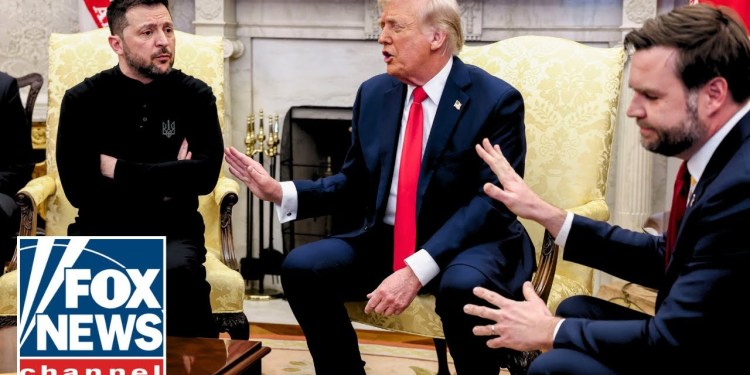 ‘Just say thank you’: Trump, Vance spar with Zelenskyy in tense meeting ‘Just say thank you’: Trump, Vance spar with Zelenskyy in tense meeting