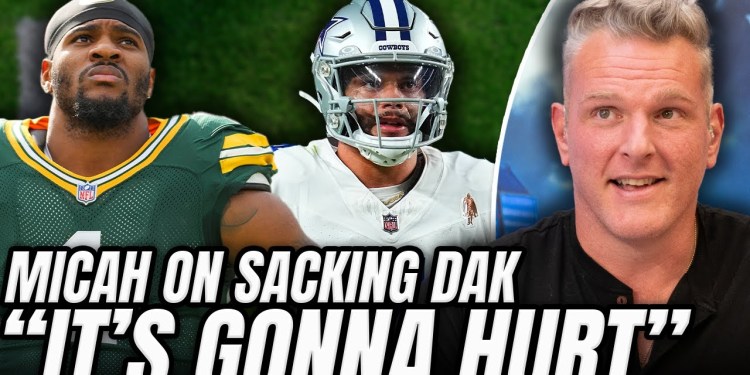 Micah Parsons Says Sacking Dak Prescott “Will Be Painful” | Pat McAfee Show Micah Parsons Says Sacking Dak Prescott “Will Be Painful” | Pat McAfee Show