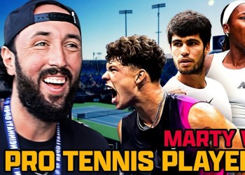 Barstool Blogger Tries Returning Serve From Top Ranked Tennis Players Barstool Blogger Tries Returning Serve From Top Ranked Tennis Players