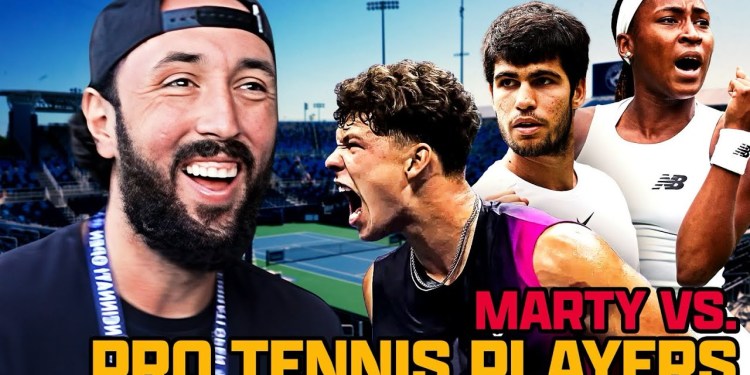 Barstool Blogger Tries Returning Serve From Top Ranked Tennis Players Barstool Blogger Tries Returning Serve From Top Ranked Tennis Players