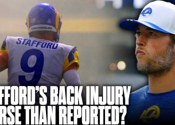 Is Matt Stafford’s Back Injury Worse Than We Originally Thought? | Pat McAfee Show Is Matt Stafford’s Back Injury Worse Than We Originally Thought? | Pat McAfee Show