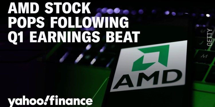 AMD reports Q1 earnings and revenue beats AMD reports Q1 earnings and revenue beats