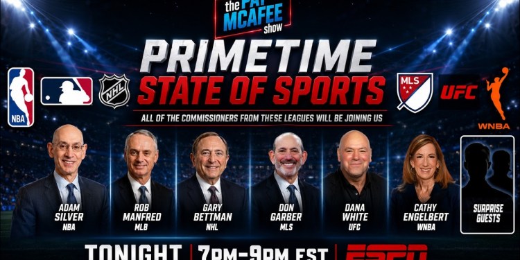 The Pat McAfee Show Primetime State Of Sports The Pat McAfee Show Primetime State Of Sports