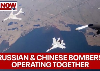 U.S. intercepts Russian and Chinese bombers off Alaskan coast | LiveNOW from FOX U.S. intercepts Russian and Chinese bombers off Alaskan coast | LiveNOW from FOX