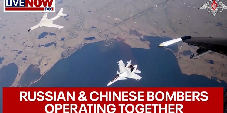 U.S. intercepts Russian and Chinese bombers off Alaskan coast | LiveNOW from FOX U.S. intercepts Russian and Chinese bombers off Alaskan coast | LiveNOW from FOX