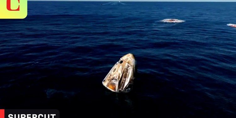 Stranded Astronauts Return to Earth: Watch the Undocking and Splashdown Stranded Astronauts Return to Earth: Watch the Undocking and Splashdown