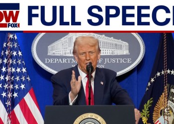 FULL REMARKS: President Trump speaks at the Justice Department FULL REMARKS: President Trump speaks at the Justice Department