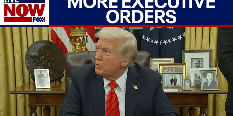 FULL REMARKS: Trump signs executive orders in Oval Office | LiveNOW from FOX FULL REMARKS: Trump signs executive orders in Oval Office | LiveNOW from FOX