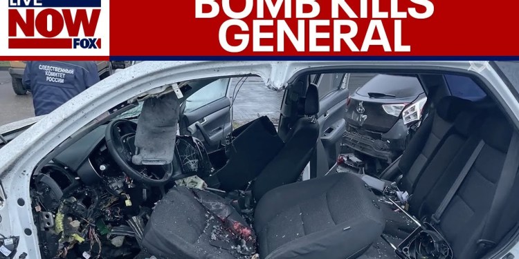 Russian general killed by car bomb in Moscow | LiveNOW from FOX Russian general killed by car bomb in Moscow | LiveNOW from FOX