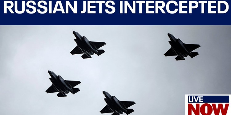 US fighter jets intercept Russian war planes near Alaska airspace US fighter jets intercept Russian war planes near Alaska airspace