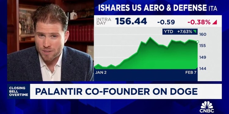 Palantir co-founder Joe Lonsdale talks the stock’s massive run Palantir co-founder Joe Lonsdale talks the stock’s massive run